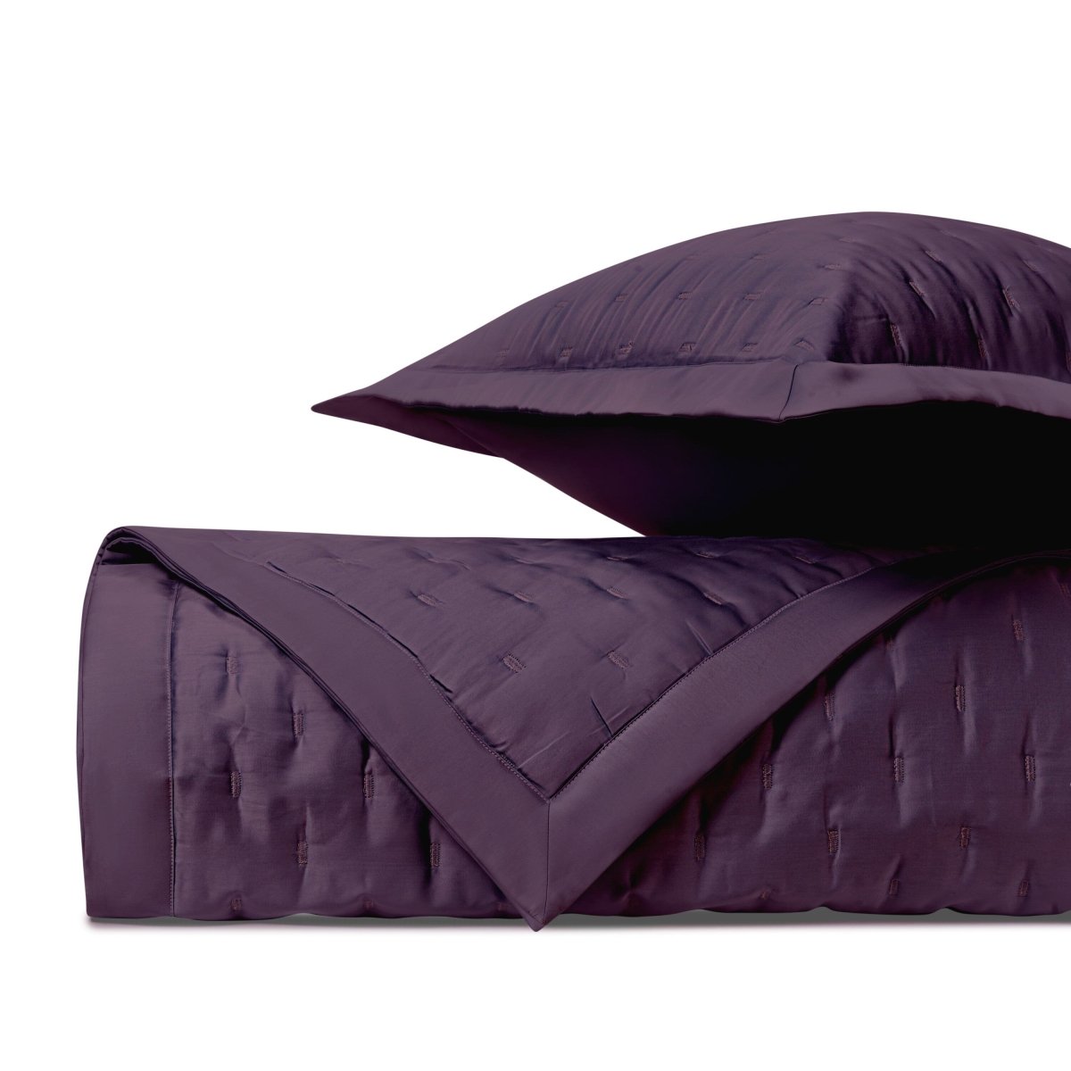 Fil Coupe Quilted Purple by Home Treasures