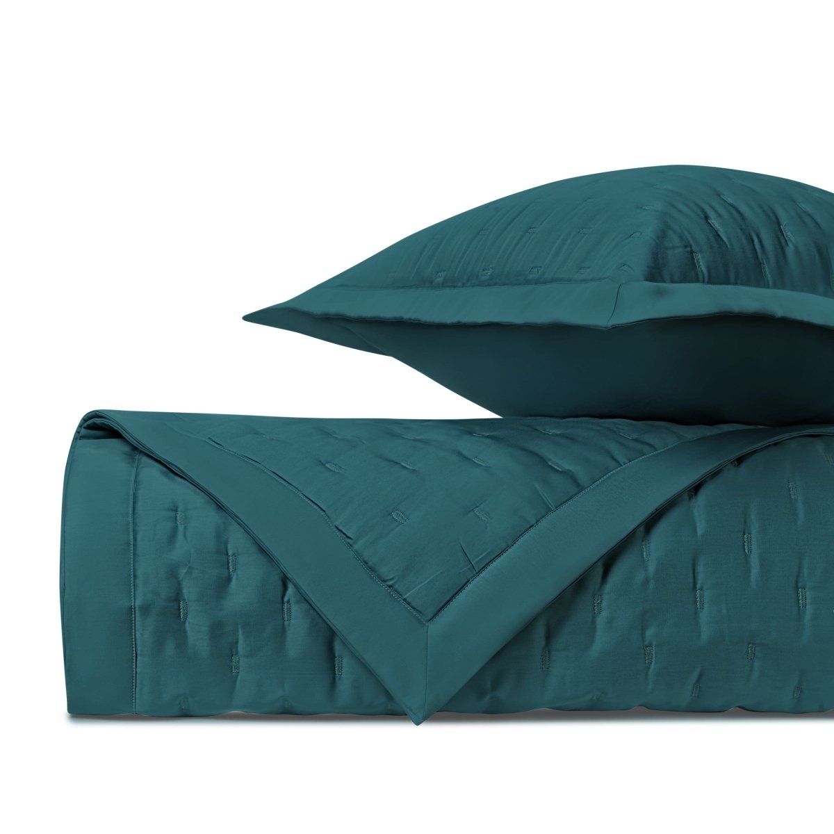 Fil Coupe Quilted Teal by Home Treasures
