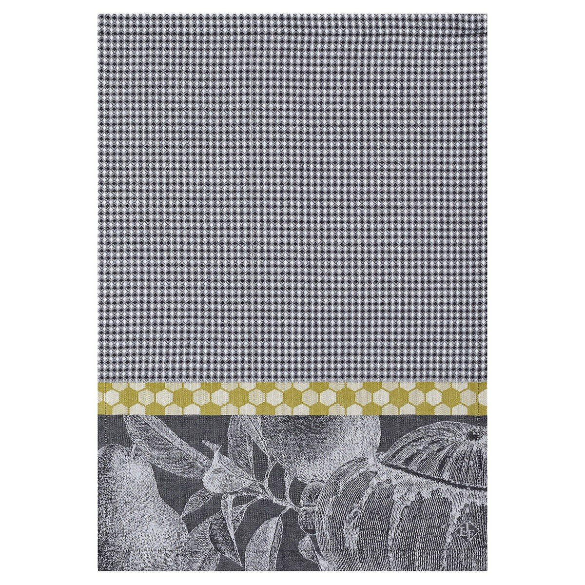 De Saison Black Radish Hand Towels by Le Jacquard Français