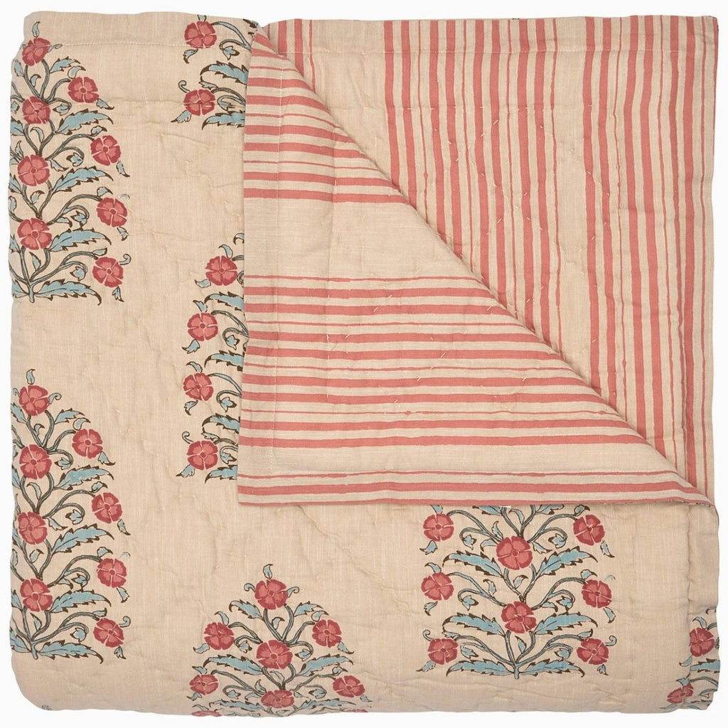 Misha Azalea Cotton Chambray Quilts by John Robshaw