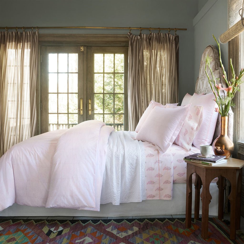 Poseti Lotus Organic Duvet Covers and Shams by John Robshaw