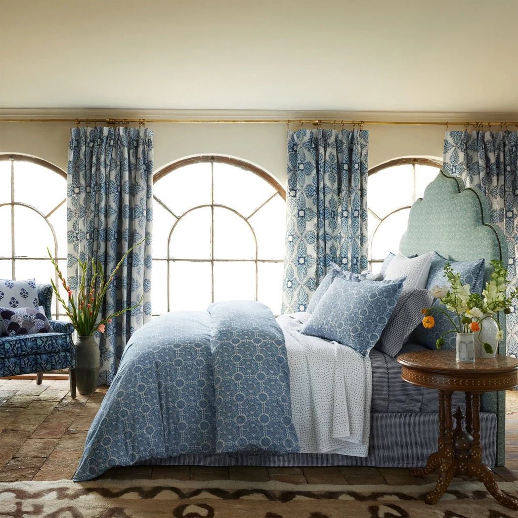 Sahil Indigo Organic Duvet Covers and Shams by John Robshaw