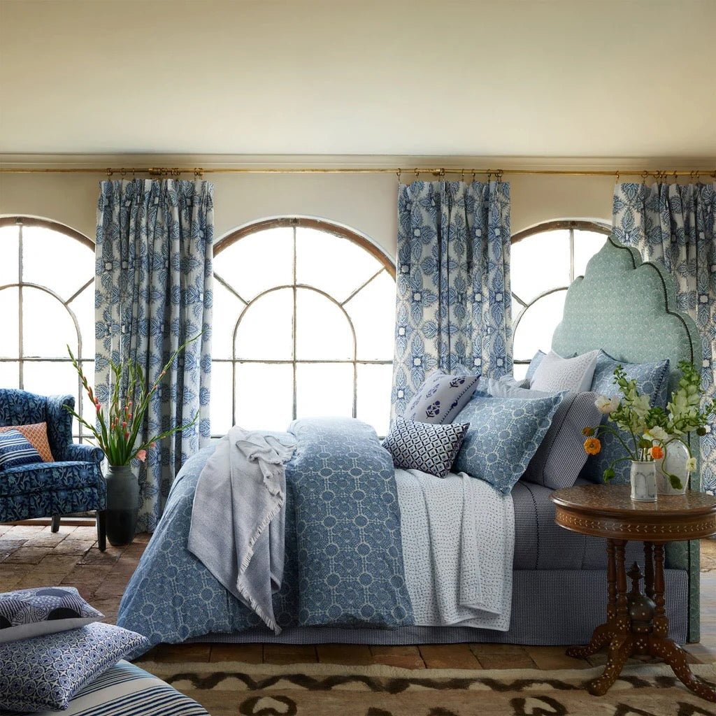 Sahil Indigo Organic Duvet Covers and Shams by John Robshaw