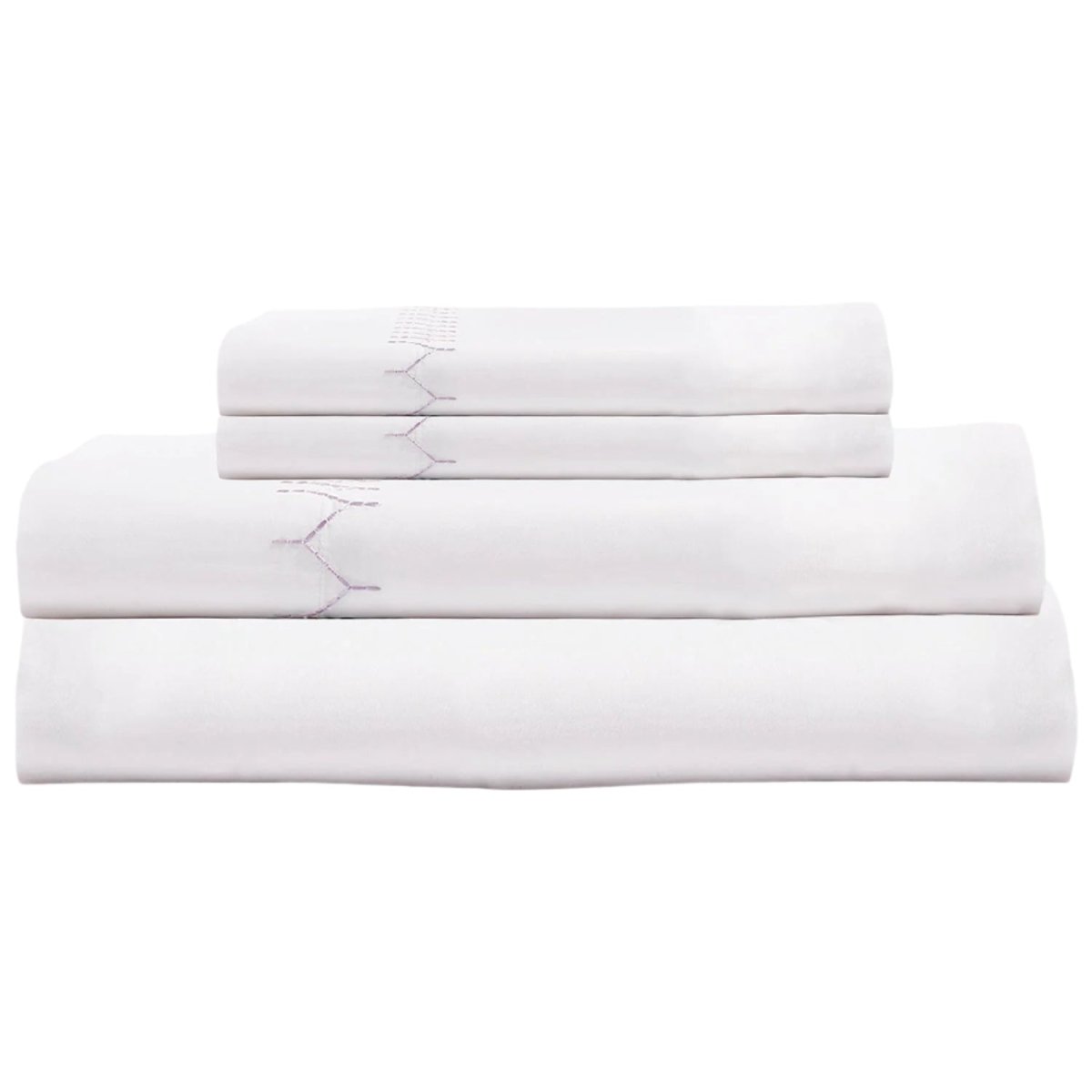 Stitched Lavender Sheet Sets by John Robshaw