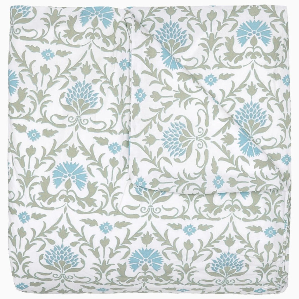 Vidya Leaf Organic Duvet Covers and Shams by John Robshaw