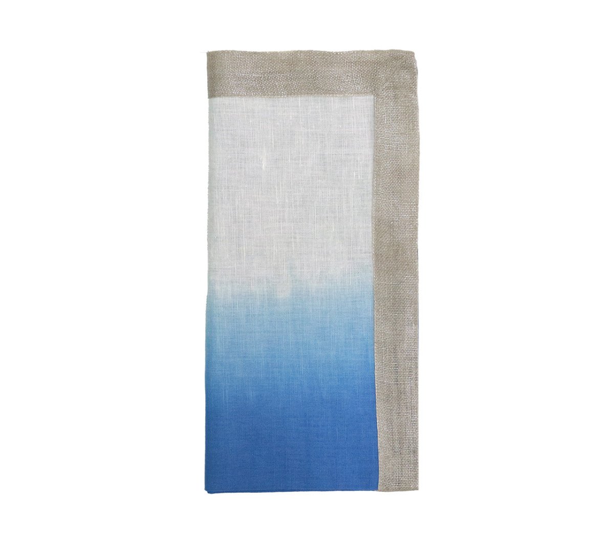 Dip Dye Napkin in Blue & White Set of 4 by Kim Seybert