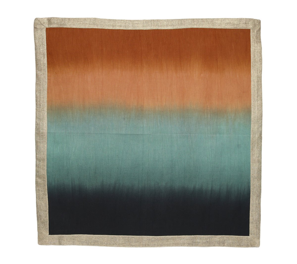 Dip Dye Napkin in Midnight & Copper Set of 4 by Kim Seybert