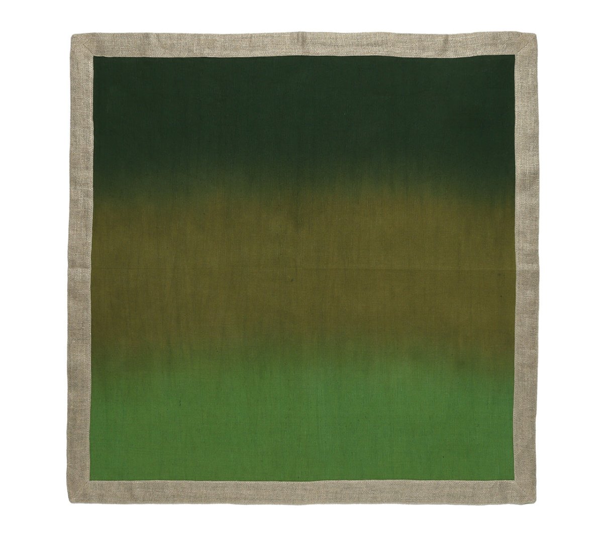 Dip Dye Napkin in Olive & Green Set of 4 by Kim Seybert