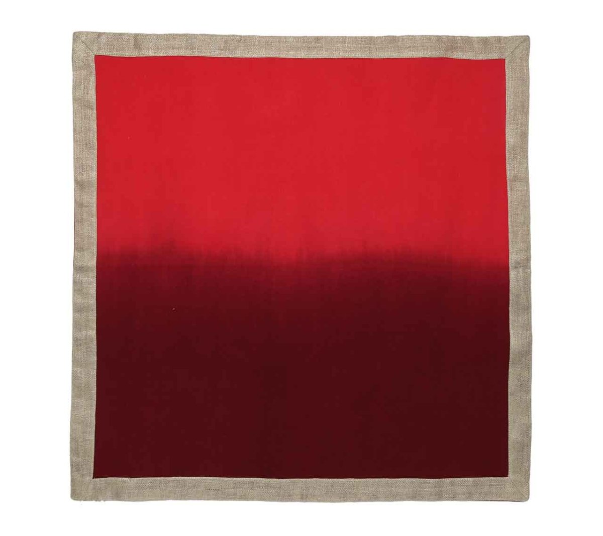 Dip Dye Napkin in Red & Burgundy Set of 4 by Kim Seybert