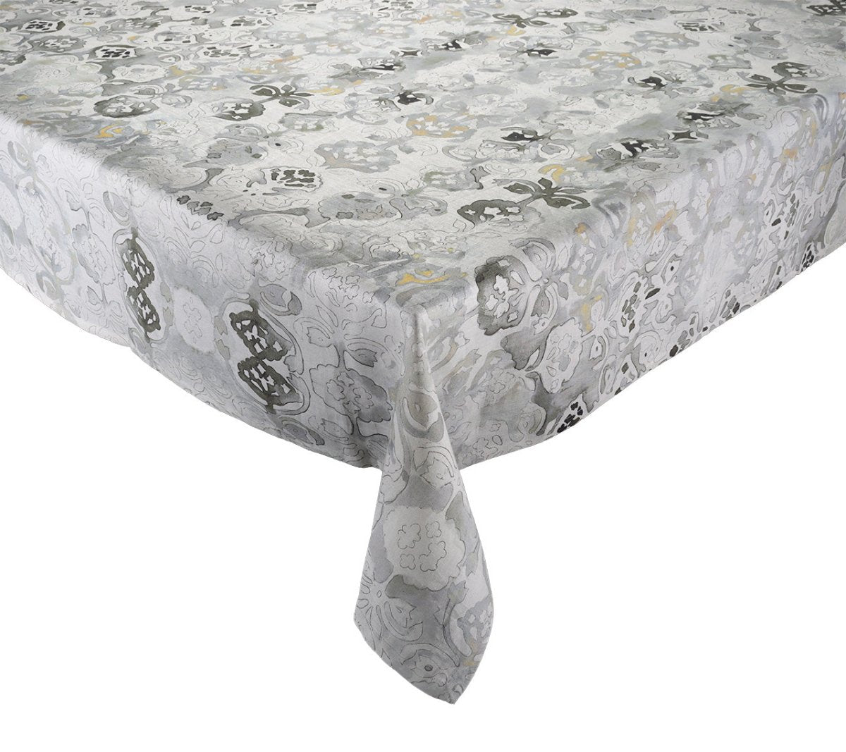 Giverny Tablecloth in Natural & Gray Kim Seybert