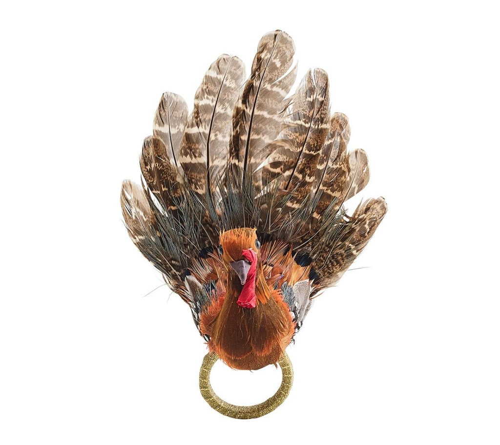 Gobble Napkin Ring in Multi, Set of 4 Kim Seybert