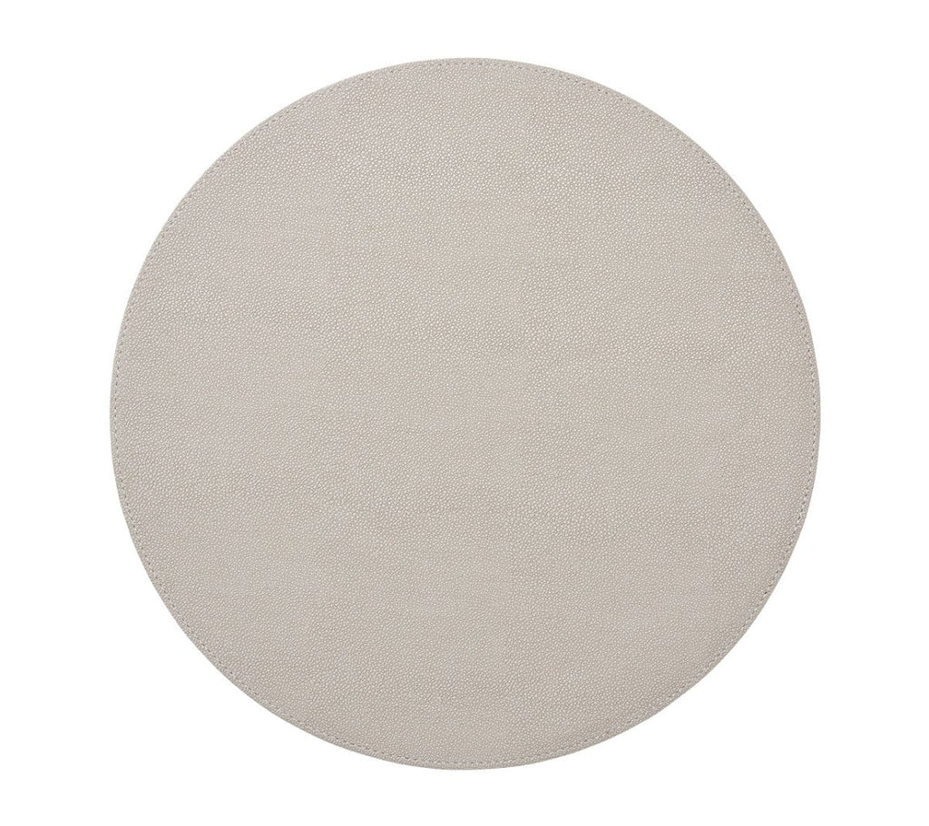 Icons Placemat in Gray & Elephant by Kim Seybert