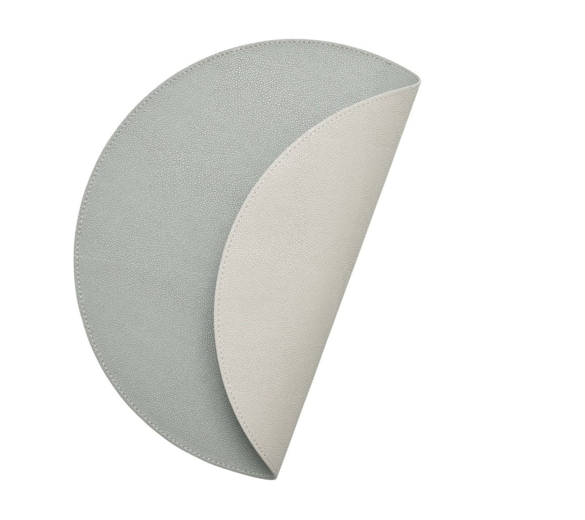 Icons Placemat in Gray & Elephant by Kim Seybert