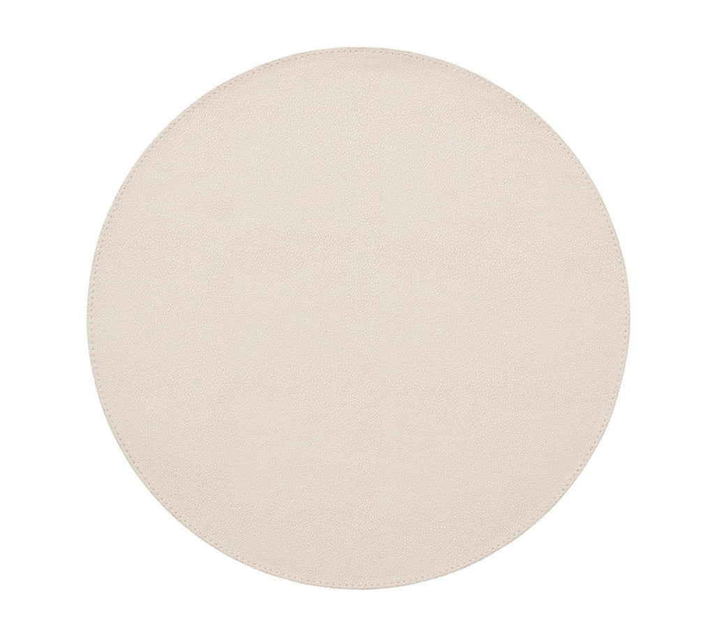 Icons Placemat in Ivory & Natural by Kim Seybert