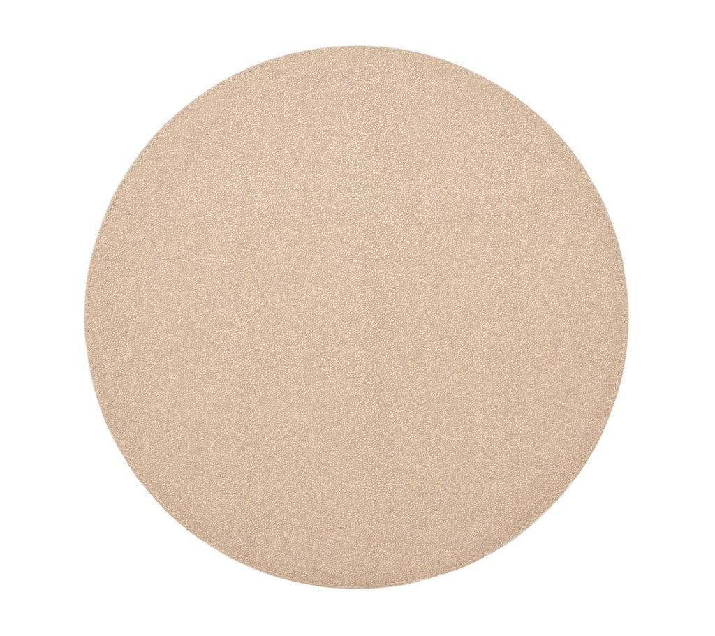 Icons Placemat in Ivory & Natural by Kim Seybert