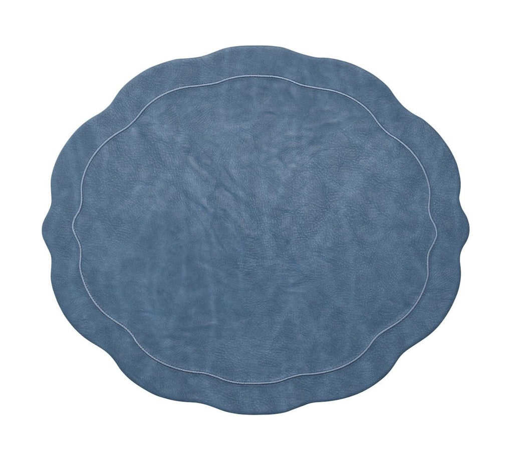 Tailored Placemat in Blue by Kim Seybert