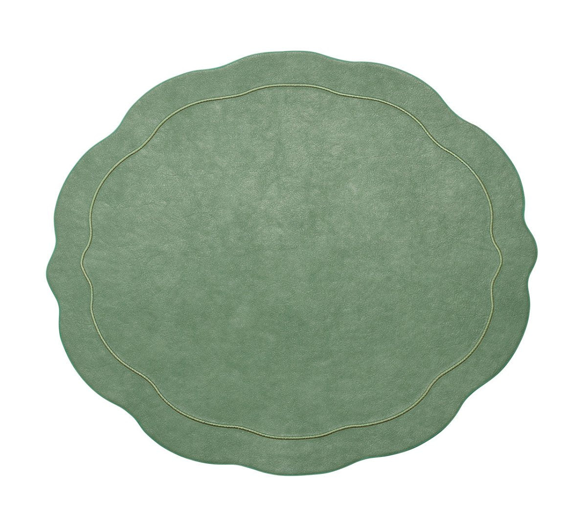 Tailored Placemat in Green by Kim Seybert