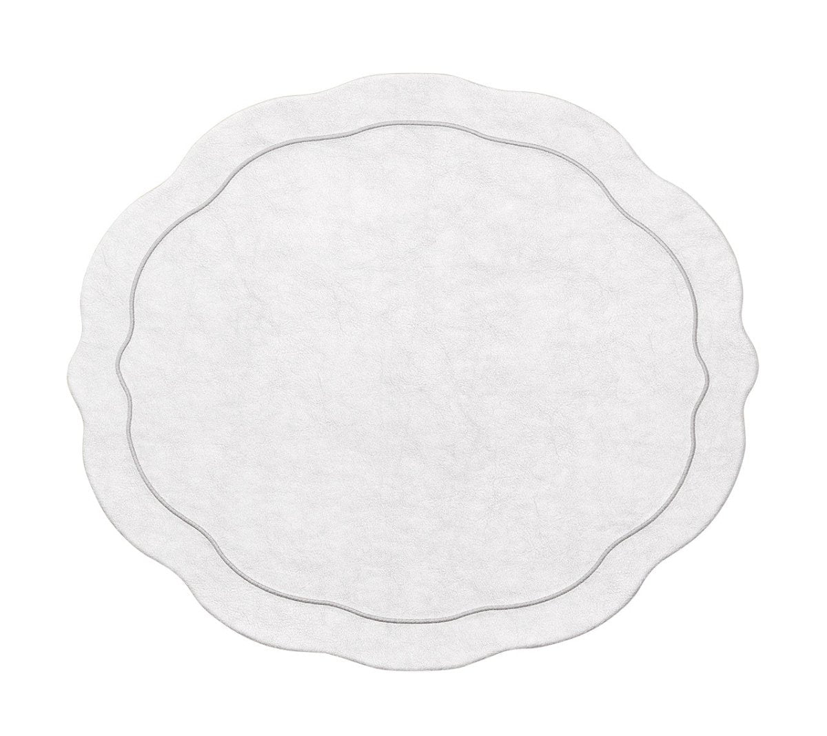 Tailored Placemat in Silver by Kim Seybert