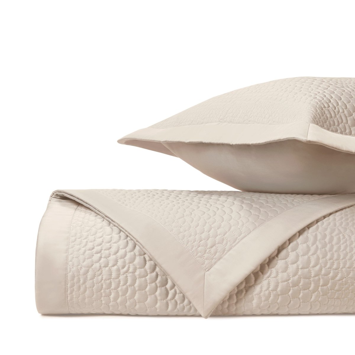 Komodo Quilted Ecru by Home Treasures