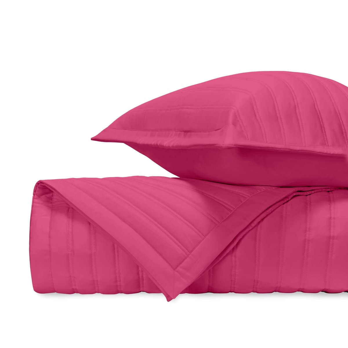L'Avenue Quilted Bright Pink by Home Treasures