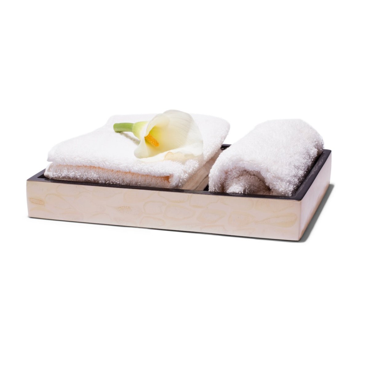 Light Almendro Bath Tray