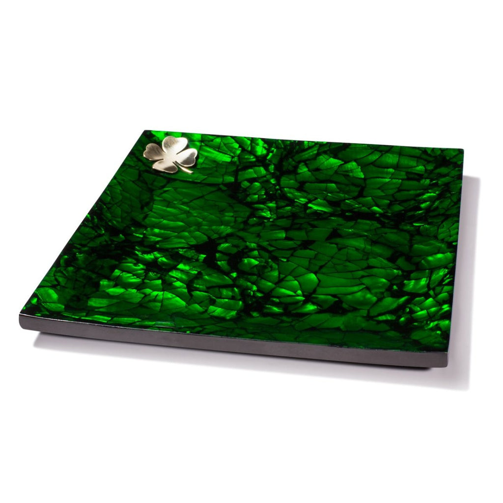 Mother of Pearl Green Small Tray