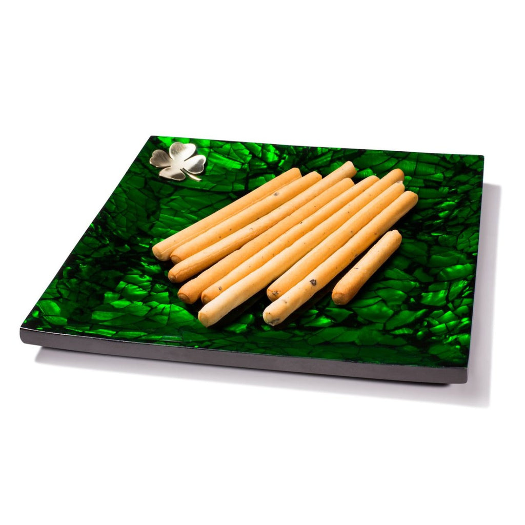 Mother of Pearl Green Small Tray