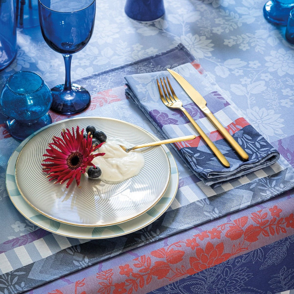 Gipsy Blue Napkins by Le Jacquard Francais