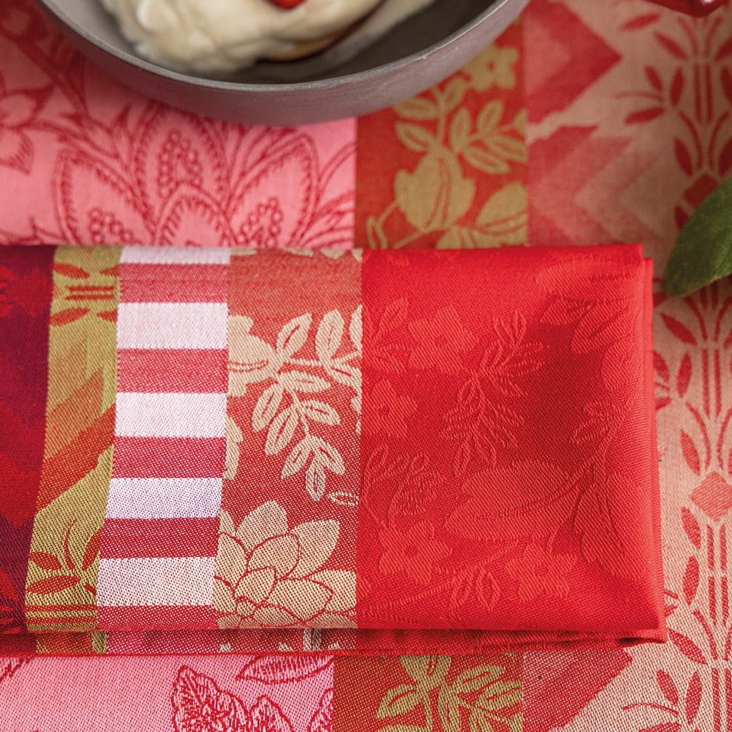 Gipsy Red Napkins by Le Jacquard Francais