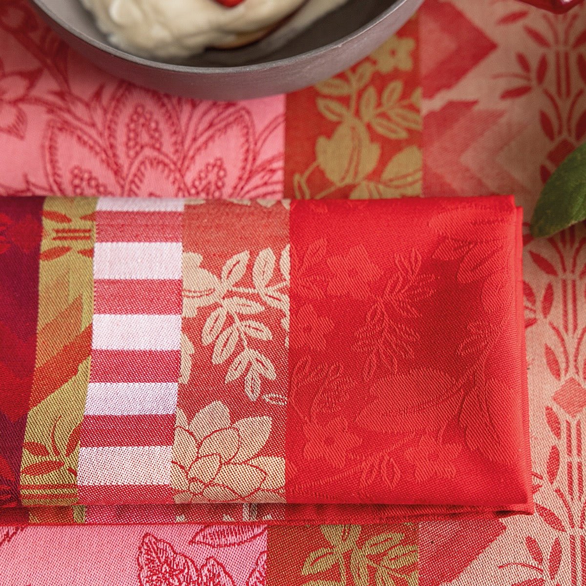 Gipsy Red Napkins by Le Jacquard Francais