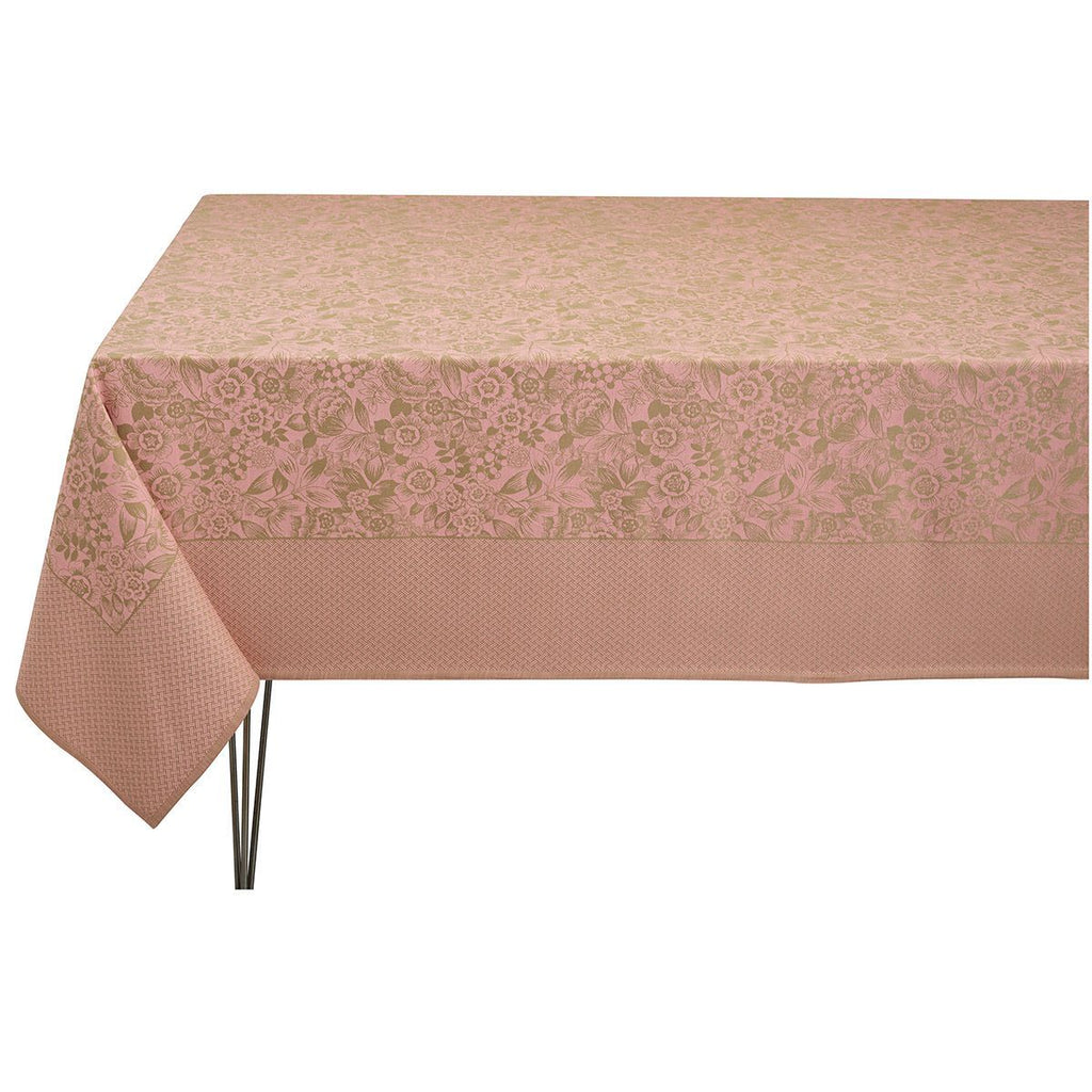 Osmose Aspen Coated Tablecloth 69x126" by Le Jacquard Français