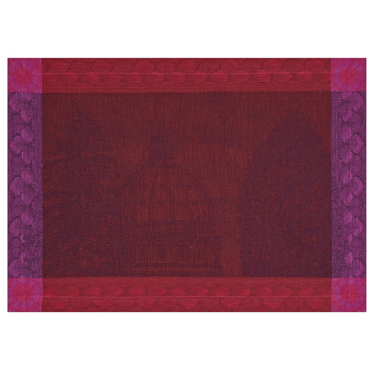 Symphonie Baroque Maroon Table Linens