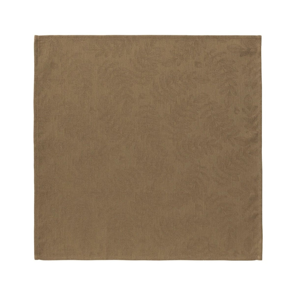 Vegetal Mood Green Napkin By Le Jacquard Francais