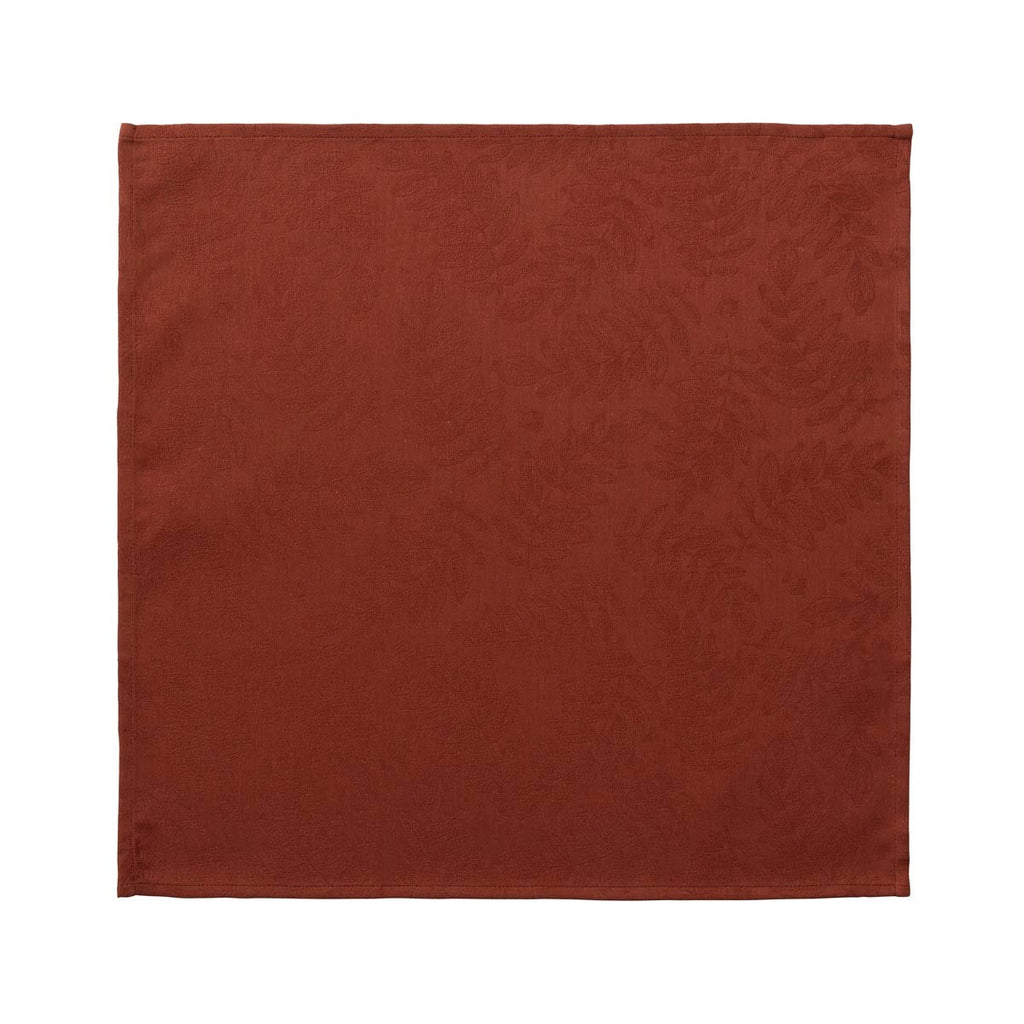 Vegetal Mood Red Napkins by Le Jacquard Francais