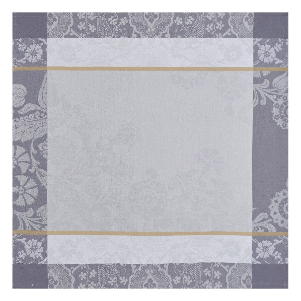 Voyage Iconique Grey Napkins By Le Jacquard Francais