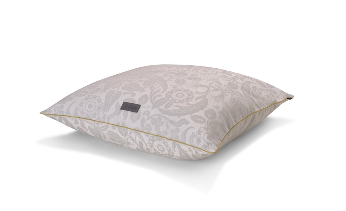 Voyage Iconique Grey Pillow Covers by Le Jacquard Francais