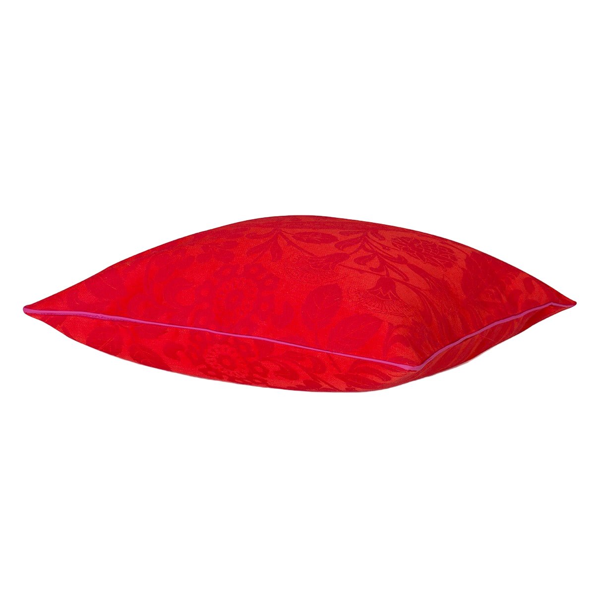 Voyage Iconique Red Pillow Covers by Le Jacquard Francais