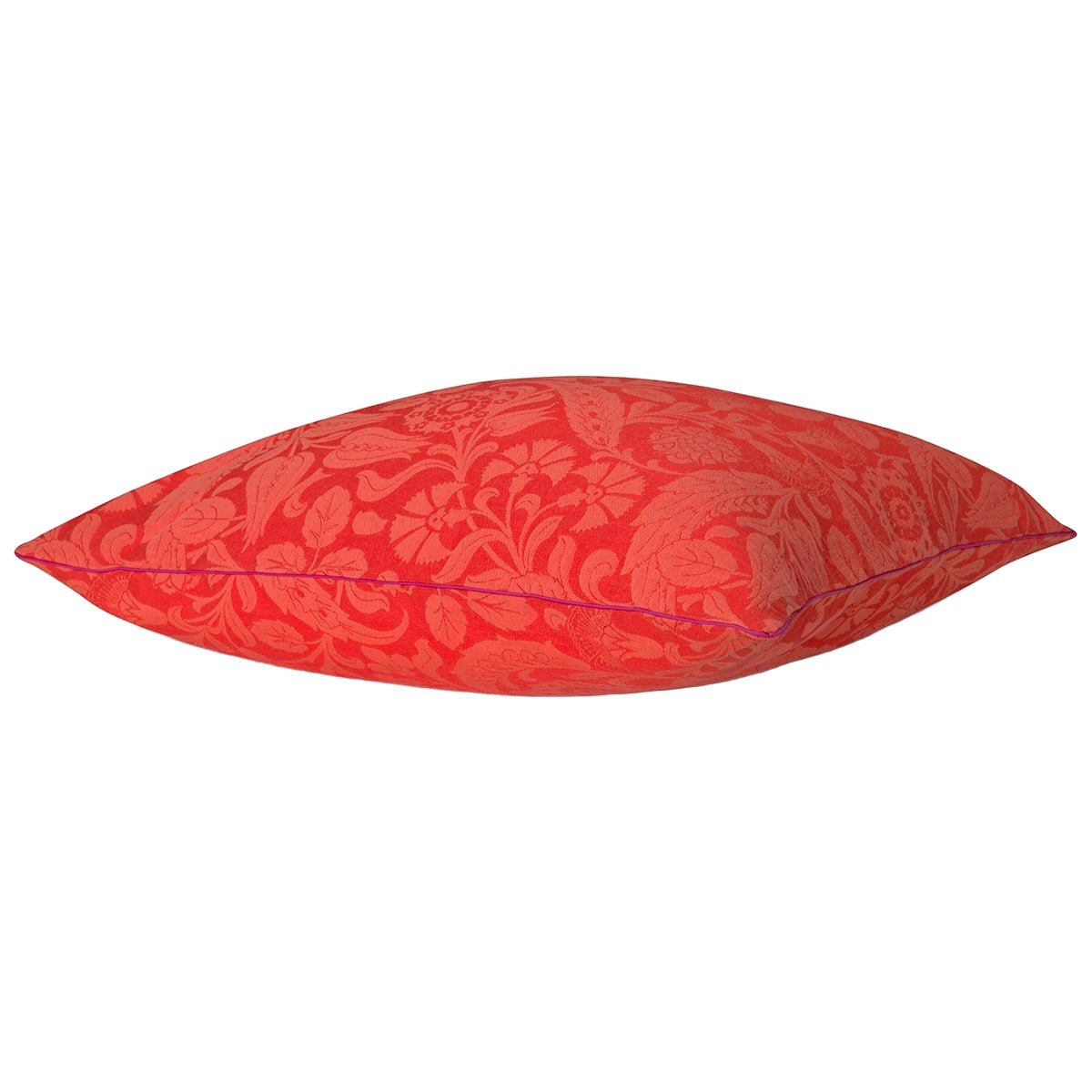 Voyage Iconique Red Pillow Covers by Le Jacquard Francais