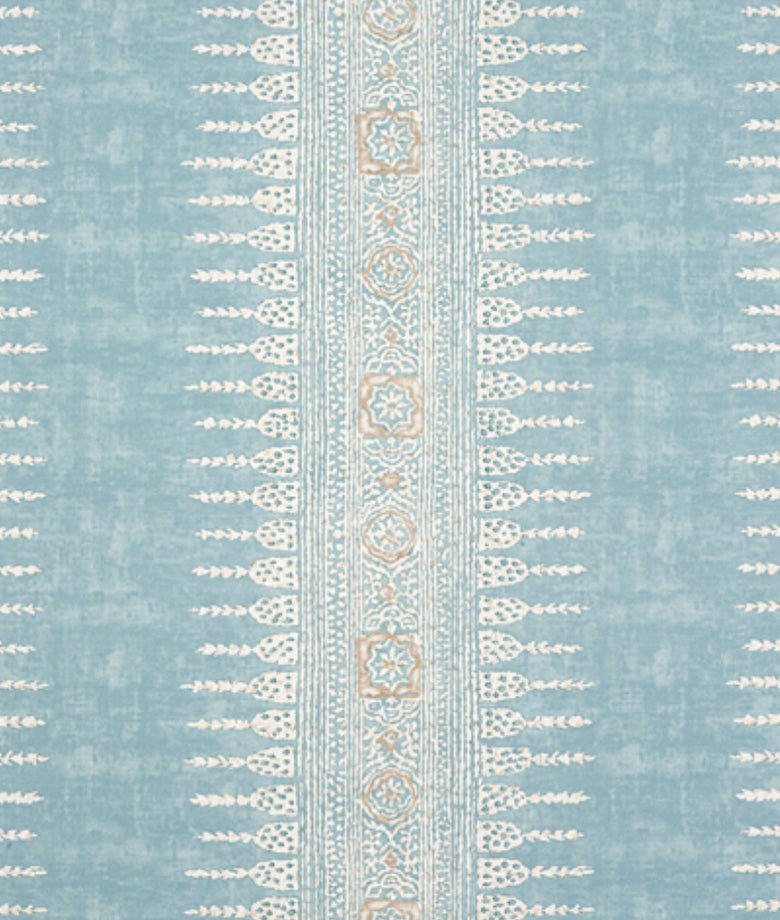 Javanese Stripe Spa Blue Bedding by Legacy Home