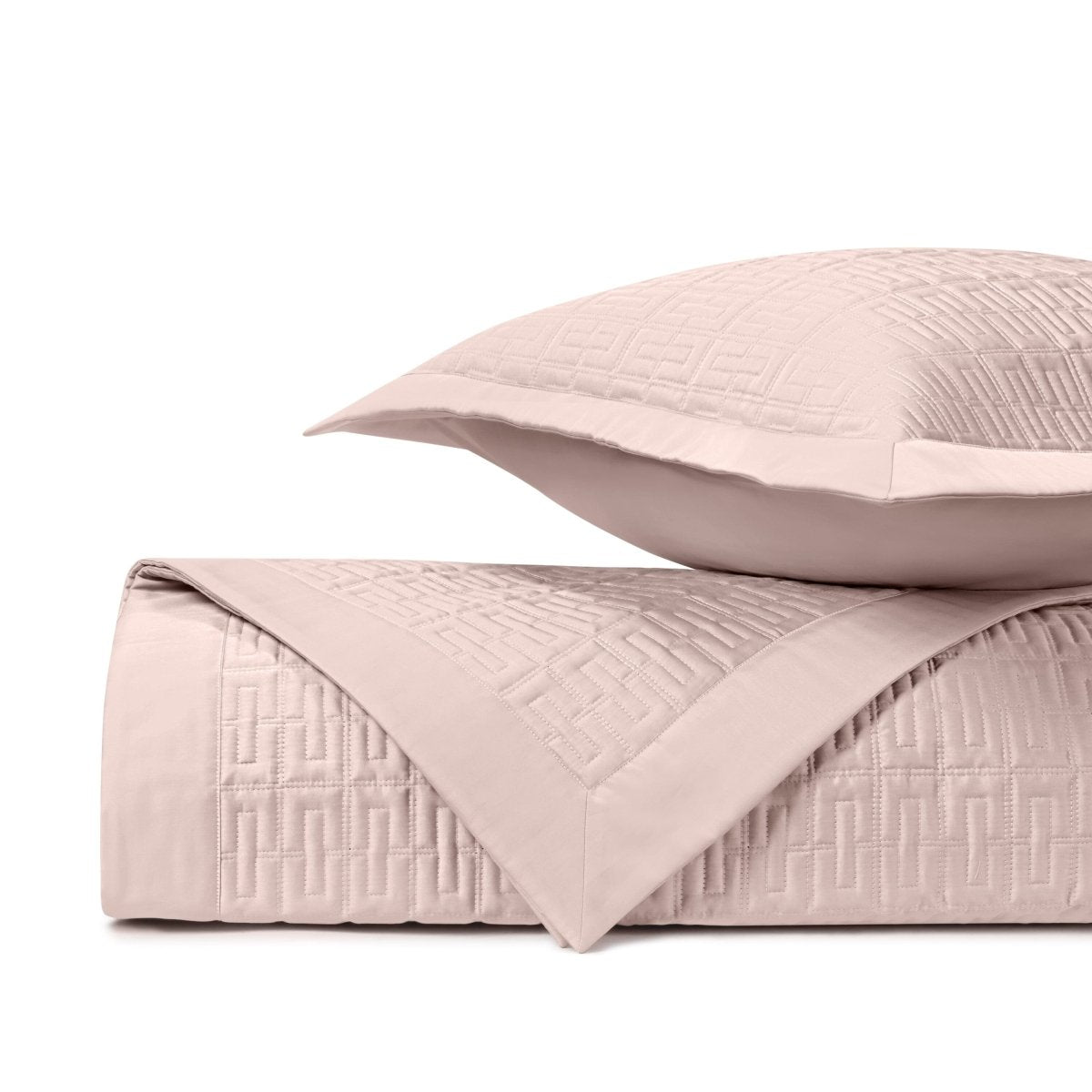 Londres Quilted Light Pink by Home Treasures