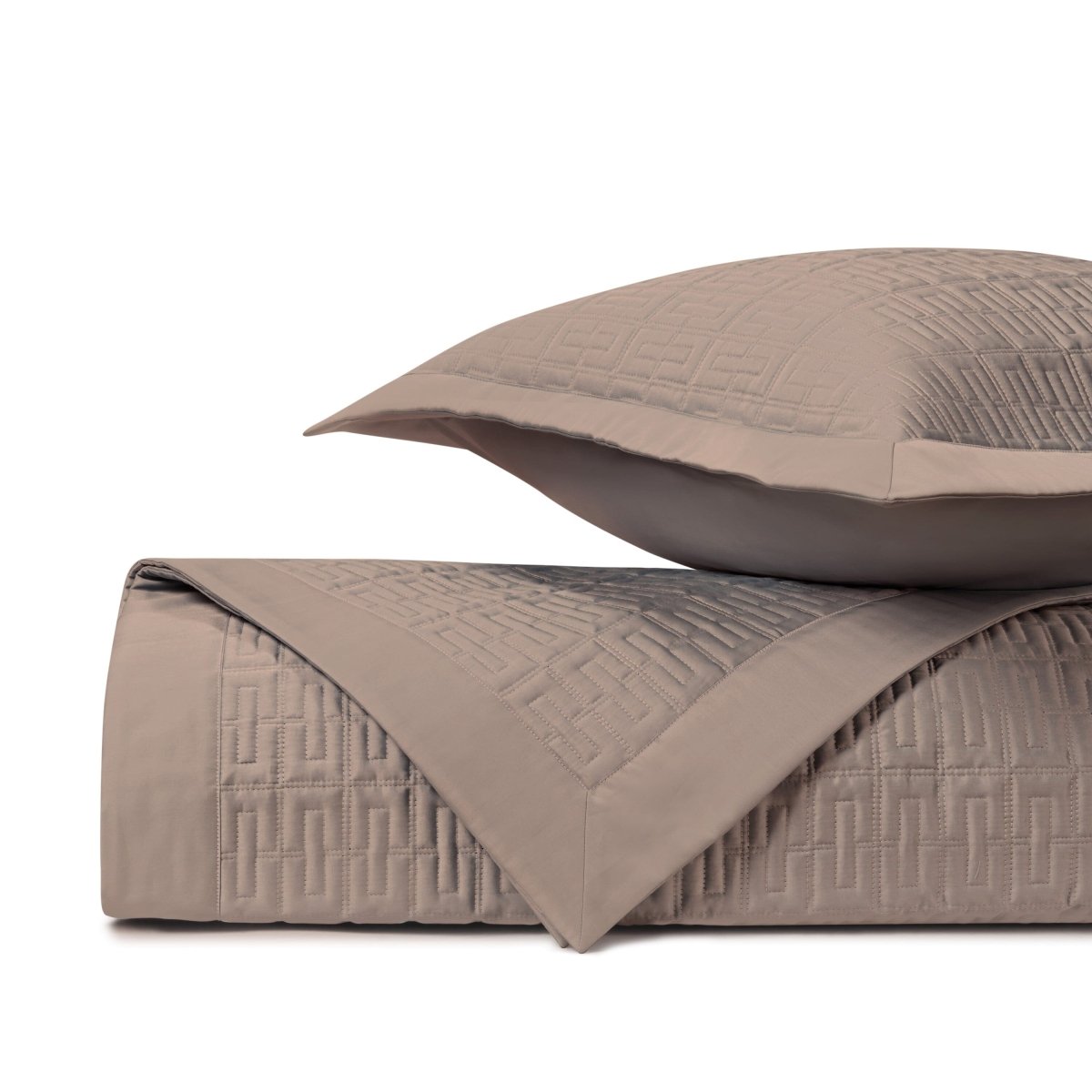 Londres Quilted Mist Gray by Home Treasures