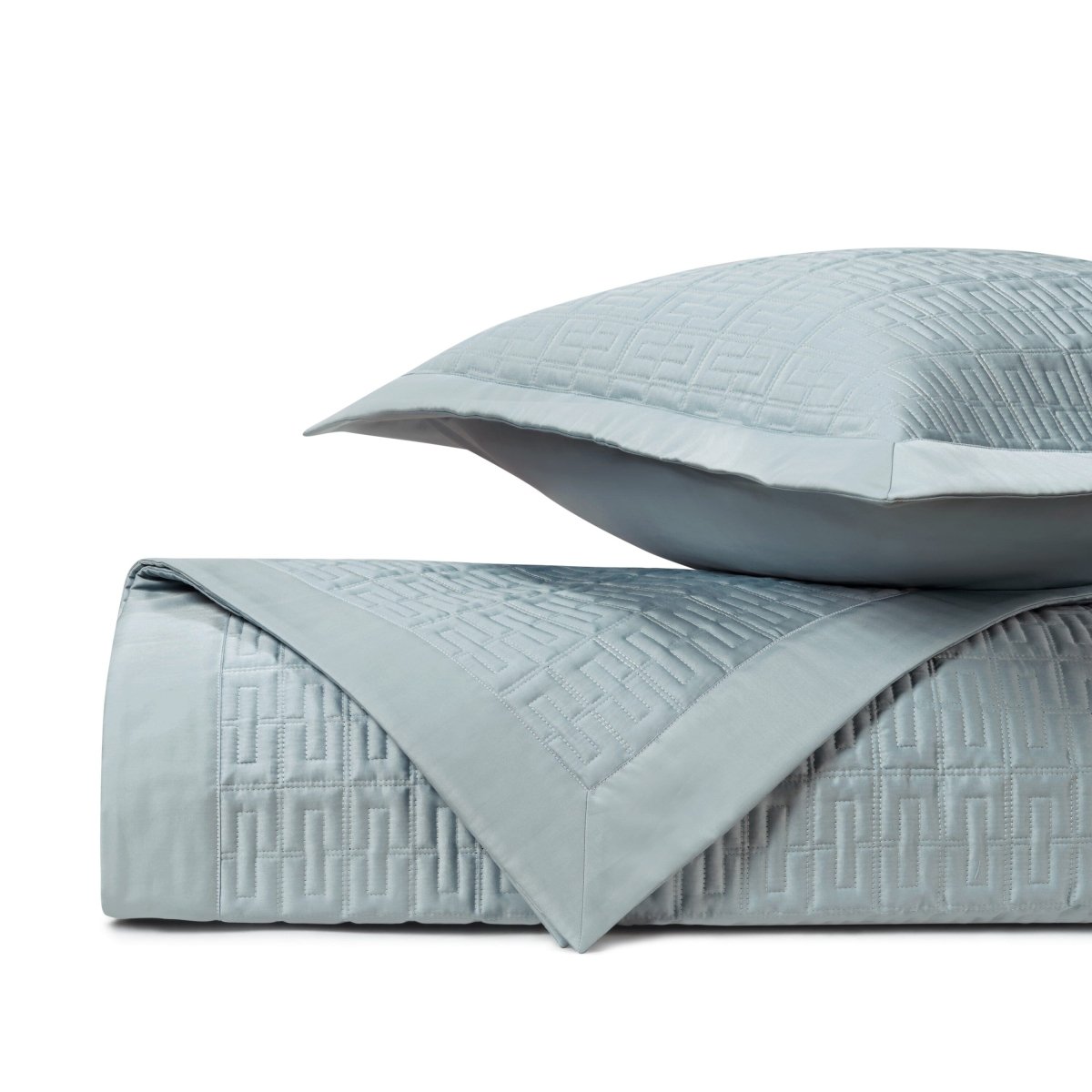 Londres Quilted Sion Blue by Home Treasures