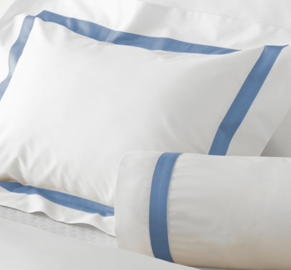 Lowell Azure Bedding by Matouk