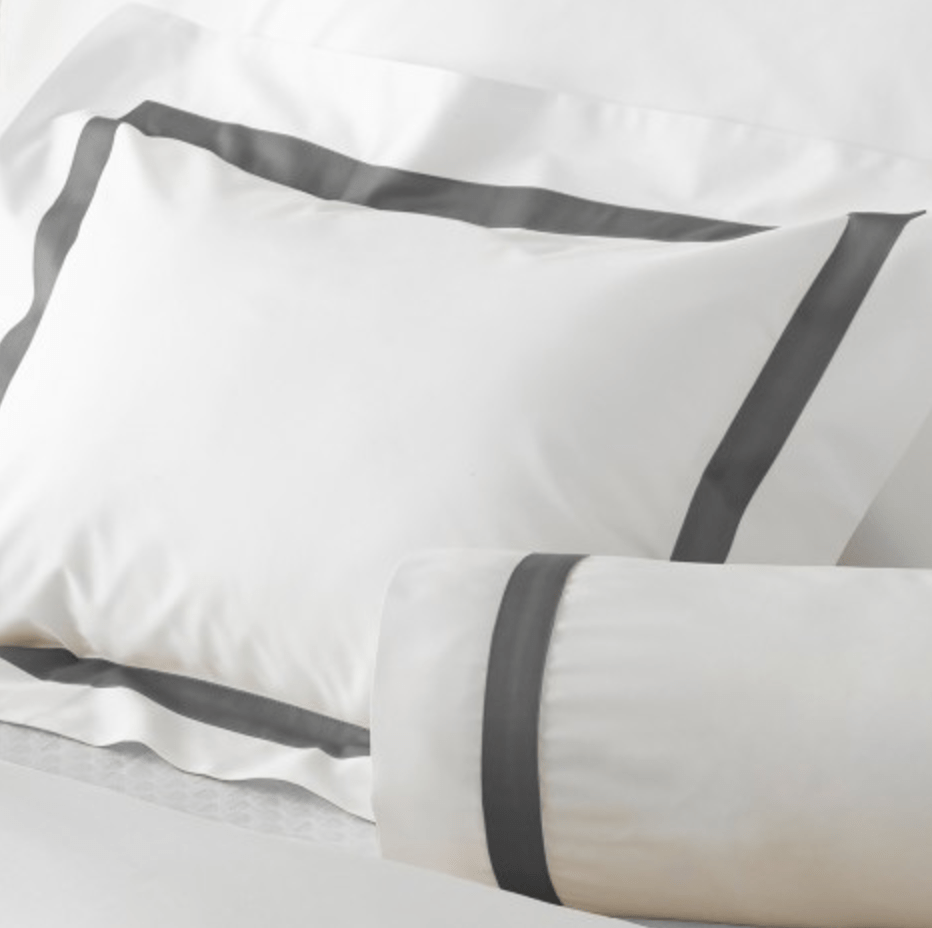 Lowell Charcoal Bedding by Matouk
