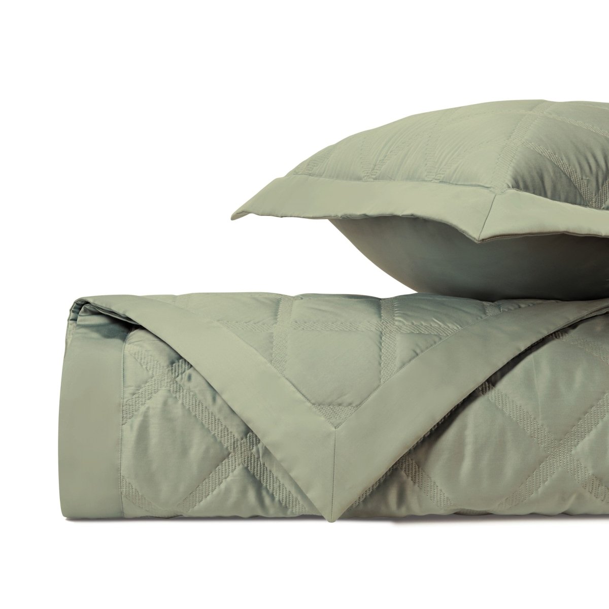 Luciana Quilted Crystal Green by Home Treasures