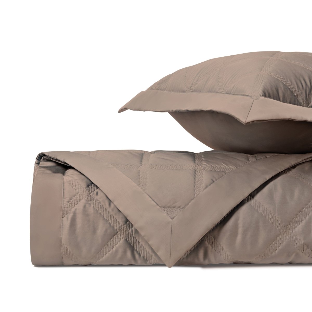 Luciana Quilted Mist Gray by Home Treasures