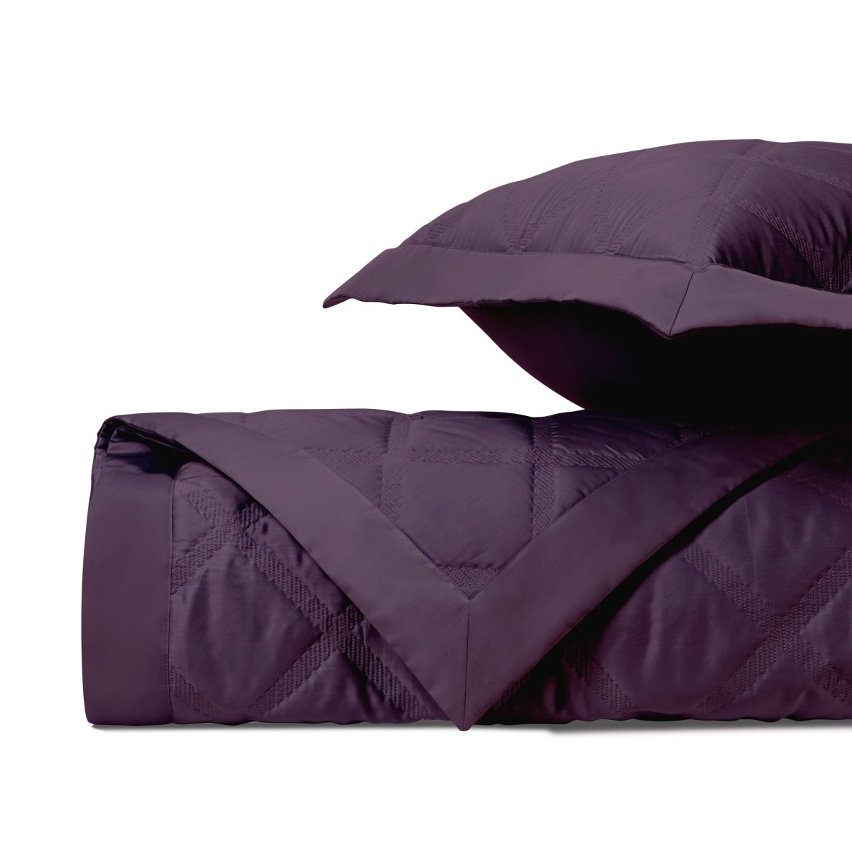 Luciana Quilted Purple by Home Treasures