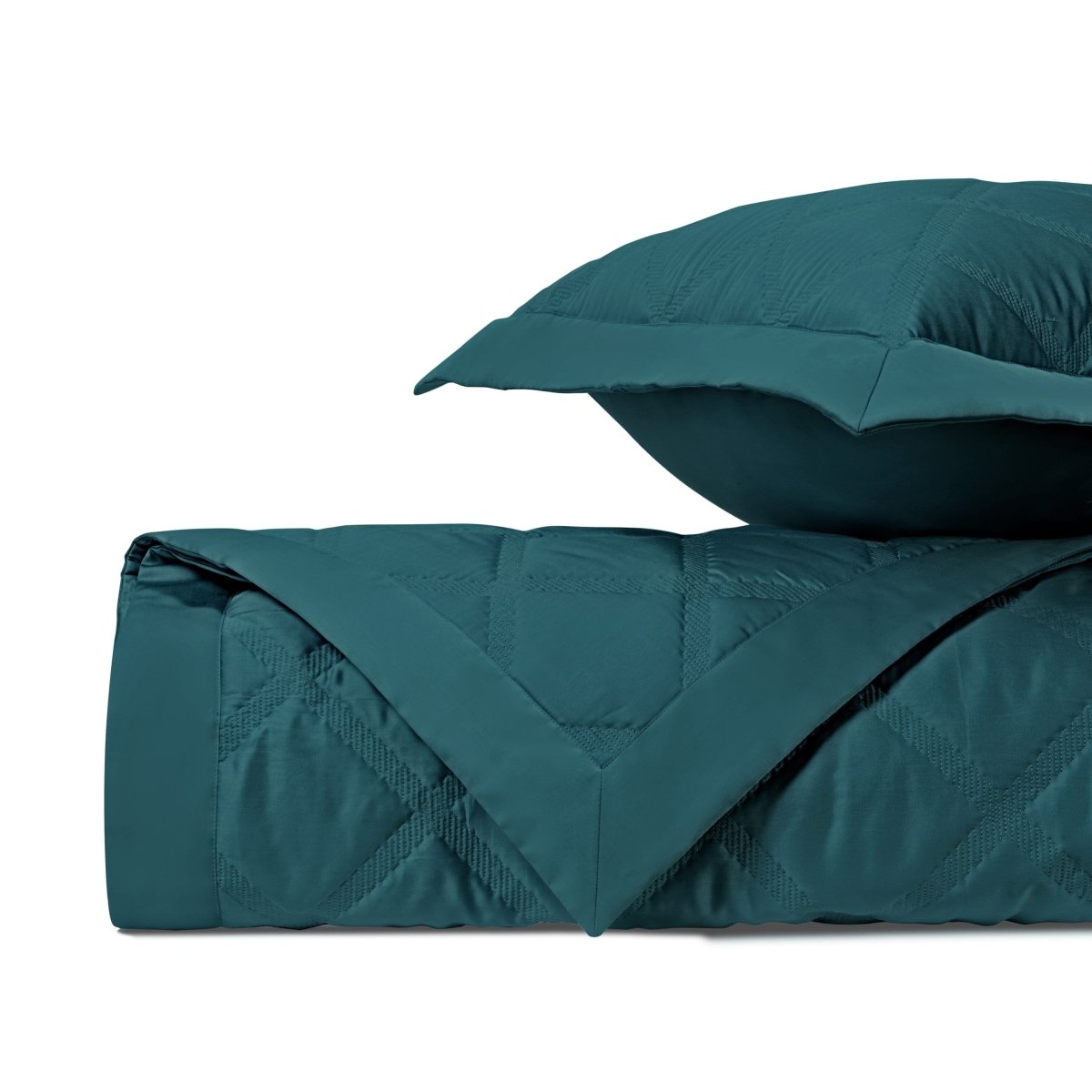 Luciana Quilted Teal by Home Treasures