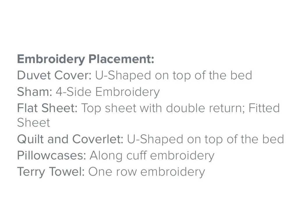 Marrakesh Embroidery Bedding by Dea Linens