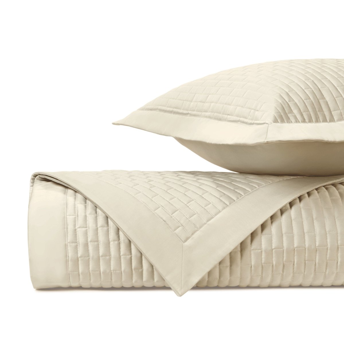 Mason Quilted Ivory by Home Treasures
